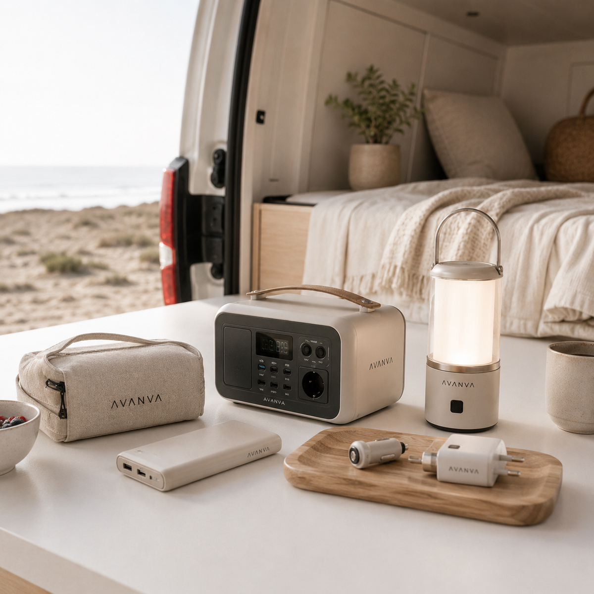 AVANVA Power & Energie - Powerbanks und Ladezubehör für Camping